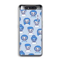 Gezichtjes: Samsung Galaxy A80 Transparant Hoesje