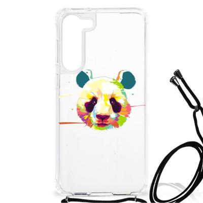 Samsung Galaxy S23 Plus Stevig | Bumper Hoesje | Panda Color Samsung Galaxy S23 Plus Stevig | Bumper Hoesje | Panda Color