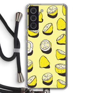 When Life Gives You Lemons...: Samsung Galaxy S21 FE Transparant Hoesje met koord