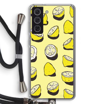 When Life Gives You Lemons...: Samsung Galaxy S21 FE Transparant Hoesje met koord