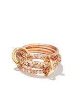 Spinelli Kilcollin bague Nova en or rose 18ct pavé de diamants