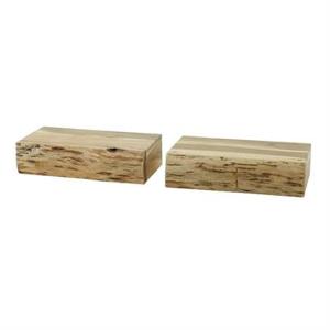 Fraaai - Hardy nachtkastje zwevend acacia hout L | set van 2