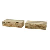 Fraaai - Hardy nachtkastje zwevend acacia hout L | set van 2