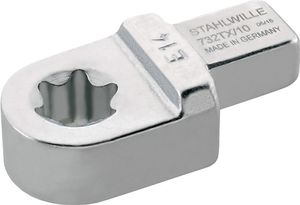 Stahlwille Insteekgereedschap | sleutelwijdte E6 9 x 12 mm | chroom-legering-staal | chroom-vanadium | 1 stuk - 58291006 58291006