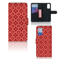 Samsung Galaxy A32 4G Telefoon Hoesje Batik Rood