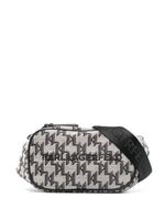 Karl Lagerfeld sac banane à motif monogrammé - Noir