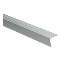 Küberit - Trapneusprofiel basis 535 31x29mm zilver - 300 cm