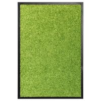 vidaXL Deurmat wasbaar 40x60 cm groen