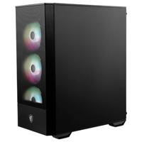 MSI 112R Midi-tower PC-behuizing Zwart, Transparant