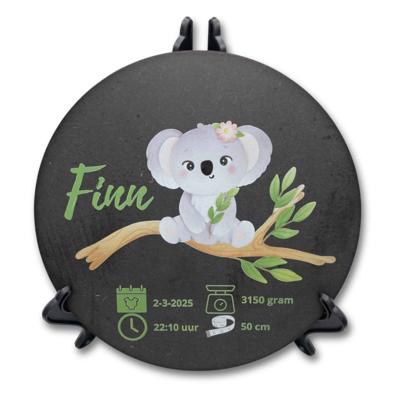 Geboortebordje Koala - Ontwerp-zelf.nl