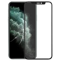 Voorkant scherm Outer glass lens voor iPhone 11 Pro (zwart)