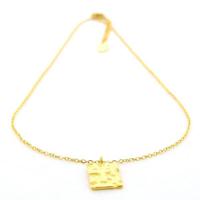 Kalli Ketting Pattern Rectangle Goud