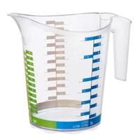 Rotho domino maatbeker 2l transparant