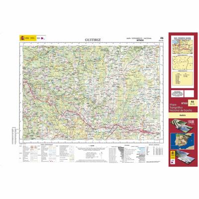 Topografische kaart 46 MT50 Guitiriz | CNIG - Instituto Geográfico Nacional1