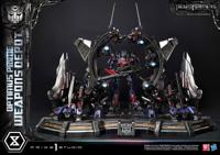 Transformers: Dark of the Moon (Film) Museum Masterline Statue Optimus Prime Weapons Depot 127 cm