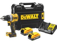 DeWalt DCD800E2T-QW Accu Boormachine | 18V XR | 2 x 18V Powerstack accu + Oplader | In Tstak - DCD800E2T-QW