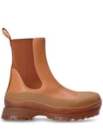 Stella McCartney bottines Trace Sport - Marron