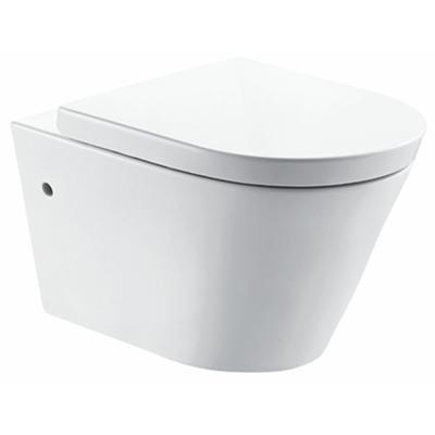 Xellanz Flow Wandcloset Rimless met Nano Coating met Flow Toiletzitting - Sofclose en Quick Release - Glans Wit