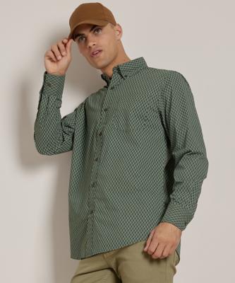 overhemd met print overhemd met print