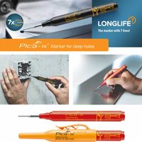 Pica Ink marker voor diepe gaten rood 150/40 gemak dient de mens de ideale aftekenpen