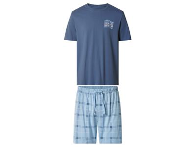 esmara Men Korte heren pyjama (Blauw, XL)