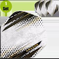 Amazon Amazon Oro Dartflights - Wit