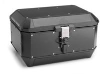 GIVI ALA56 Trekker Alaska Monokey Topkoffer, Topkoffers en zijkoffers voor de moto, Zwart Aluminium