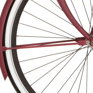 Cortina spatbordstang voor 28 u4 raspberry matt