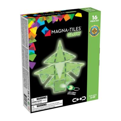 Magna-Tiles - Glow In The Dark - 16-delig