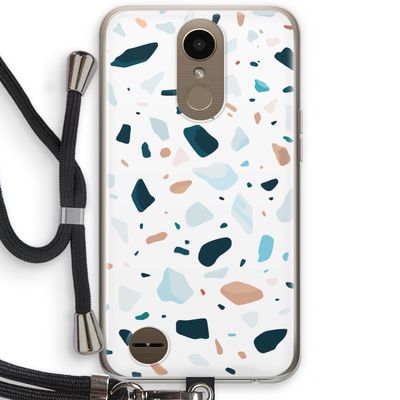 Terrazzo N°13: LG K10 (2017) Transparant Hoesje met koord