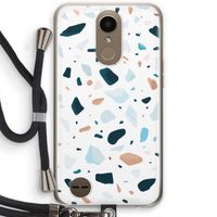 Terrazzo N°13: LG K10 (2017) Transparant Hoesje met koord