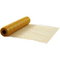 Creativ Company Tafellopers, b: 30 cm, goud, 10 m/ 1 rol