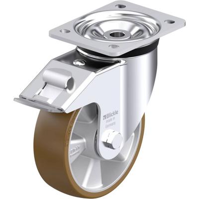 Blickle LK-ALB 160K-FI Plaatstalen zwenkwiel Wieldiameter: 160 mm Draagvermogen (max.): 600 kg 1 stuk(s)