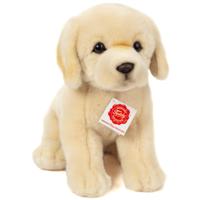 Knuffeldier hond Golden Retriever - zachte pluche stof - premium knuffels - blond - 25 cm - thumbnail