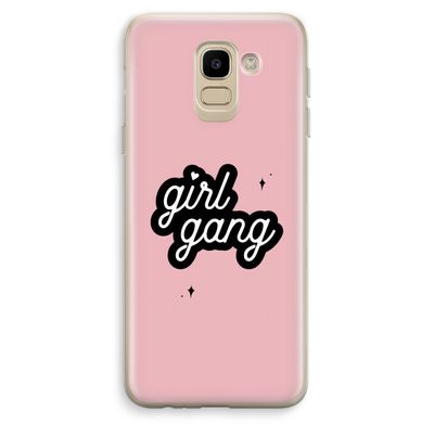 Girl Gang: Samsung Galaxy J6 (2018) Transparant Hoesje