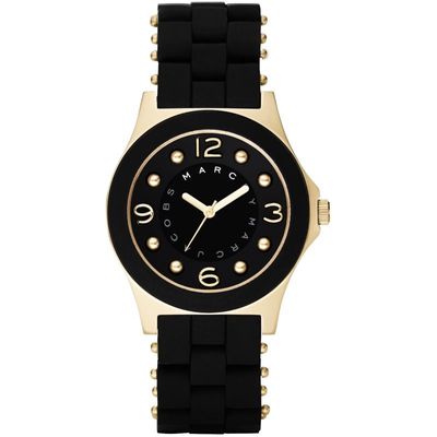 Horlogeband Marc by Marc Jacobs MBM2540 Staal Zwart 18mm