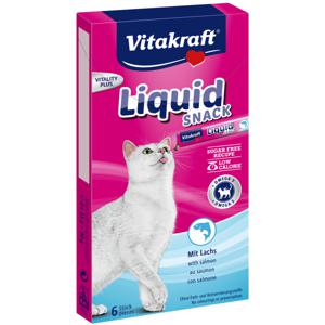 Vitakraft Cat-Liquid Snack Zalm en Omega