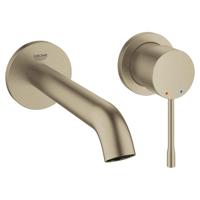 GROHE Essence New Wastafelkraan Inbouw - uitloop 18.3cm - M-size - geborsteld nikkel 19408en1