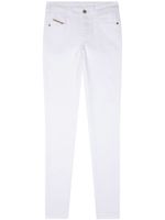 Diesel jean skinny Slandy à taille basse (2017) - Blanc