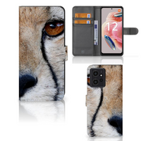Xiaomi Redmi Note 12 4G Telefoonhoesje met Pasjes Cheetah - thumbnail
