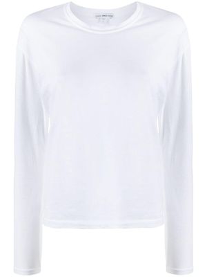 James Perse t-shirt à manches longues - Blanc