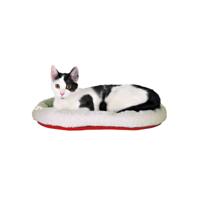 Kattenbed Trixie Wit Rood 47 × 38 cm