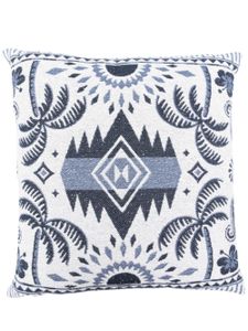 Alanui coussin Lush Nature Foulard en jacquard - Bleu