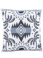 Alanui coussin Lush Nature Foulard en jacquard - Bleu - thumbnail