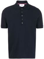 Thom Browne polo à 4 bandes signature - Bleu