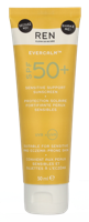 REN Evercalm Sensitive Support Sunscreen SPF50+ 50 ml