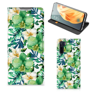 OPPO Reno3 | A91 Smart Cover Orchidee Groen