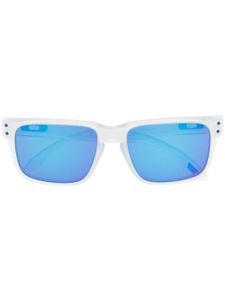 Oakley lunettes de soleil carrées à verres miroités - Tons neutres