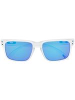 Oakley lunettes de soleil carrées à verres miroités - Tons neutres