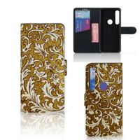 Wallet Case Motorola Moto G8 Plus Barok Goud - thumbnail